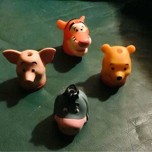 VINTAGE PLUSH Winnie The Pooh & Friends 🧸 Vintage BATH SPOUTS